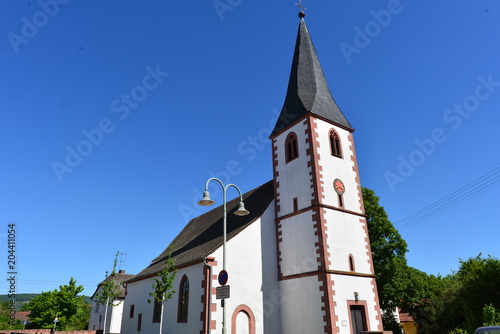 Katholische Pfarrkirche St. Hippolytus in Dettingen am Main  photo