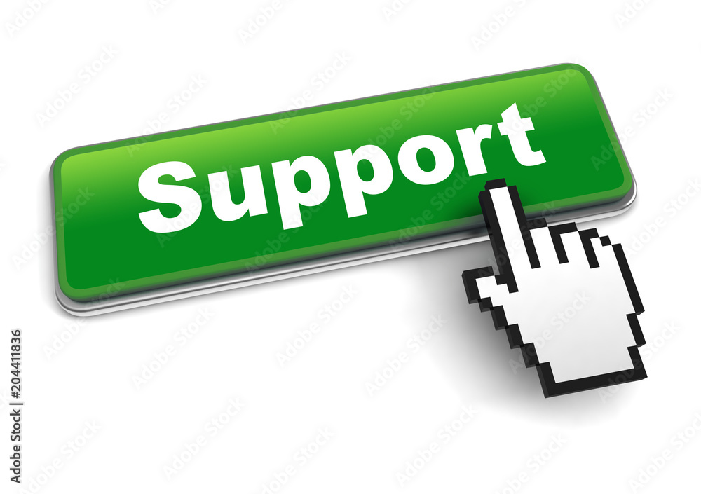 support concept 3d illustration isolated support concept 3d illustration isolated