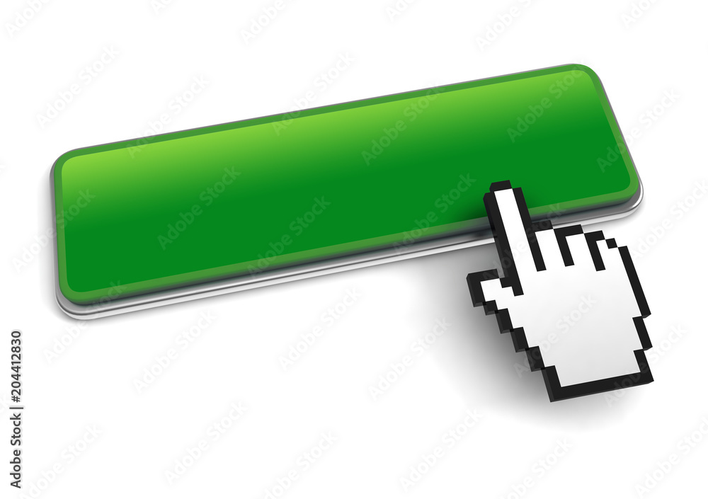 push button concept 3d illustration isolated push button concept 3d illustration isolated