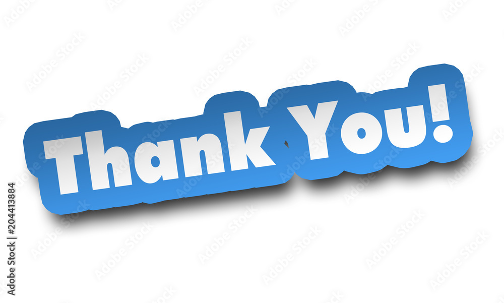 thank you concept 3d illustration isolated thank you concept 3d illustration isolated