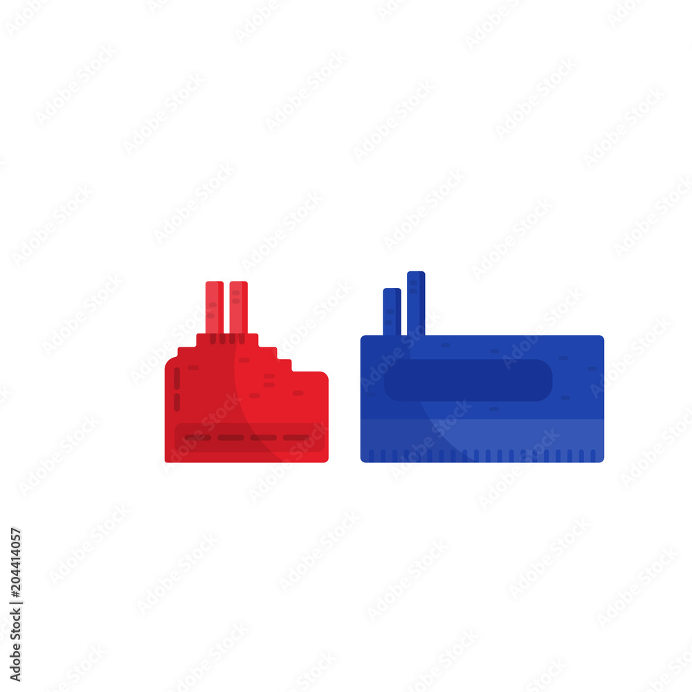 Factory building icon vector set Factory building icon vector set