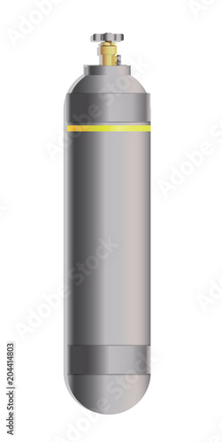 valve for cylinder vector