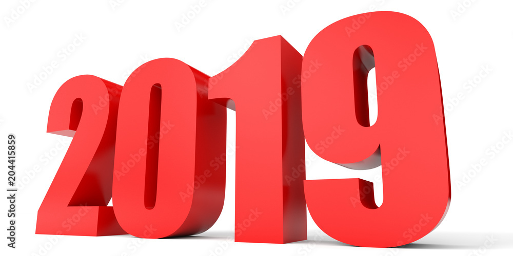 2019 New Year. Text. 2019 New Year. Text.