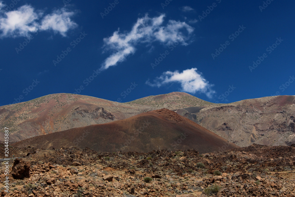 Landschaft am Pico del Teide