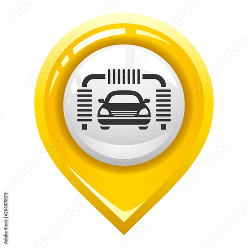 Brighted map marker