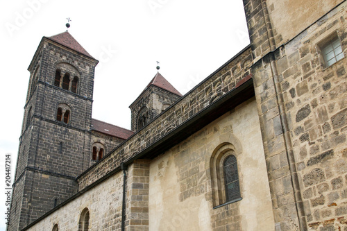 Die Türme der Stiftskirche St. Servatii in der UNESCO Weltkulturerbestadt Quedlinburg © Mattis Kaminer