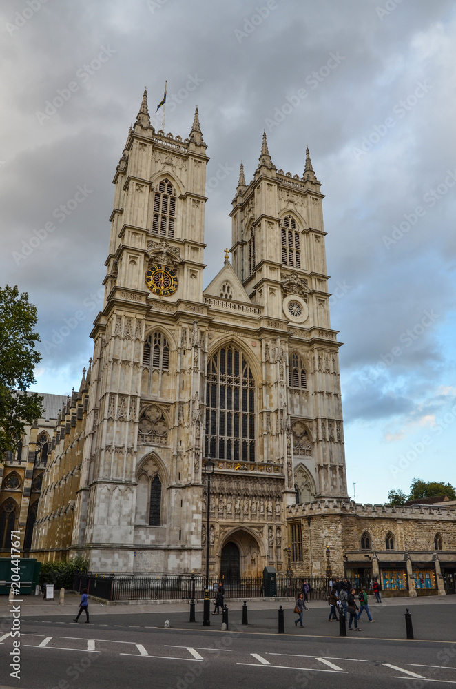 Westminster Abbey church, London, England, UK