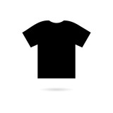 T-shirt vector icon, Vector Blank Tshirt Icon Symbol