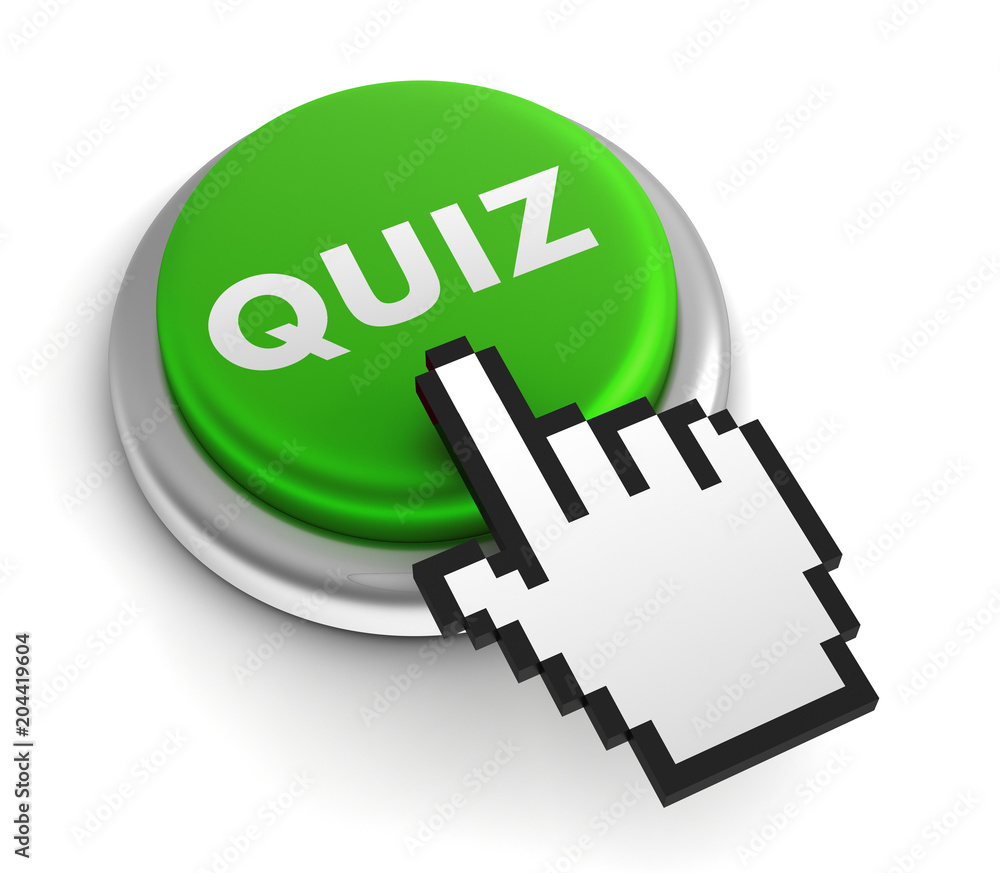 quiz button 3d illustration isolated quiz button 3d illustration isolated
