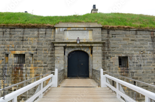 Fototapeta Halifax Citadel National Historic Site on top of Citadel Hill in downtown Halifax, Nova Scotia, Canada