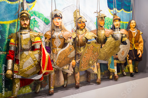 Traditional Sicilian puppets