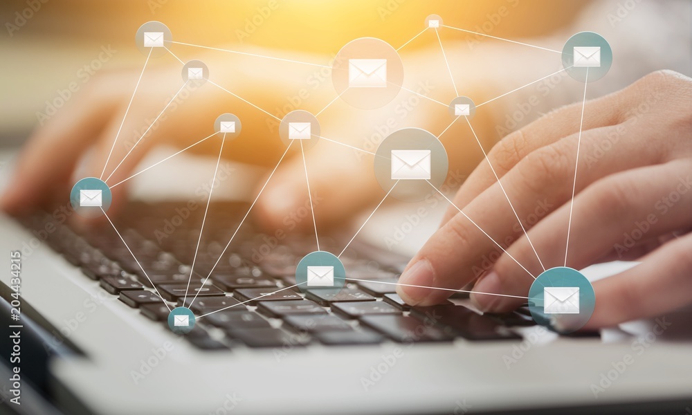 Naklejka premium Email.