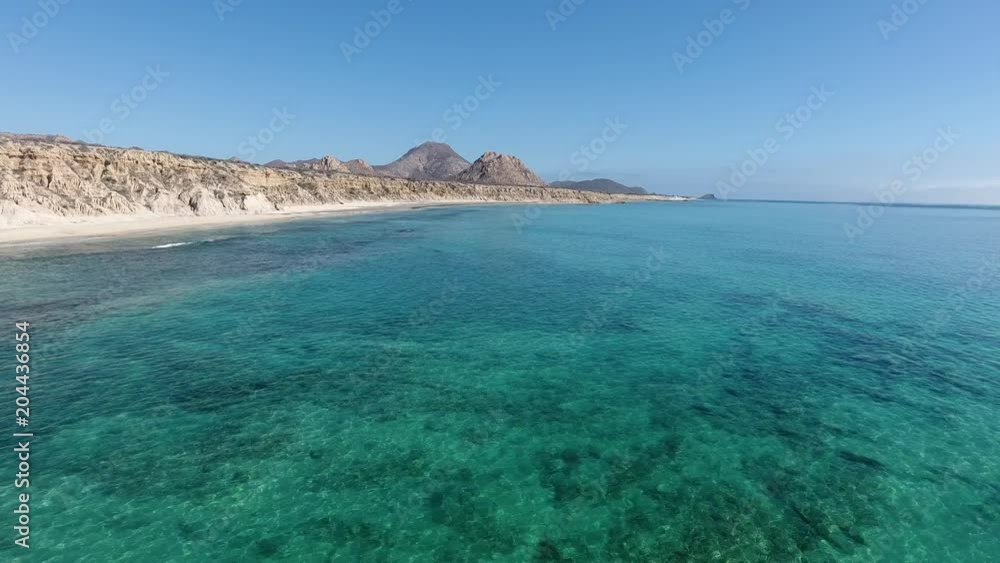 Aerial views from the beach and reef of Cabo Pulmo, Mexico. Aerial views from the beach and reef of Cabo Pulmo, Mexico.