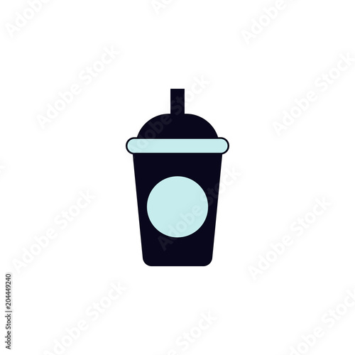 juice in a plastic cup icon. Element of colored web icon for mobile concept and web apps. Detailed juice in a plastic cup icon can be used for web and mobile. Premium icon © Anar