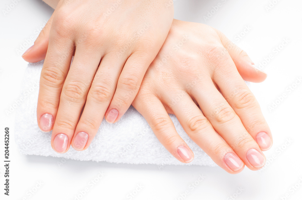 Beautiful woman hands. Spa and manicure. Soft skin, the concept of nail care. Beautiful woman hands. Spa and manicure. Soft skin, the concept of nail care.