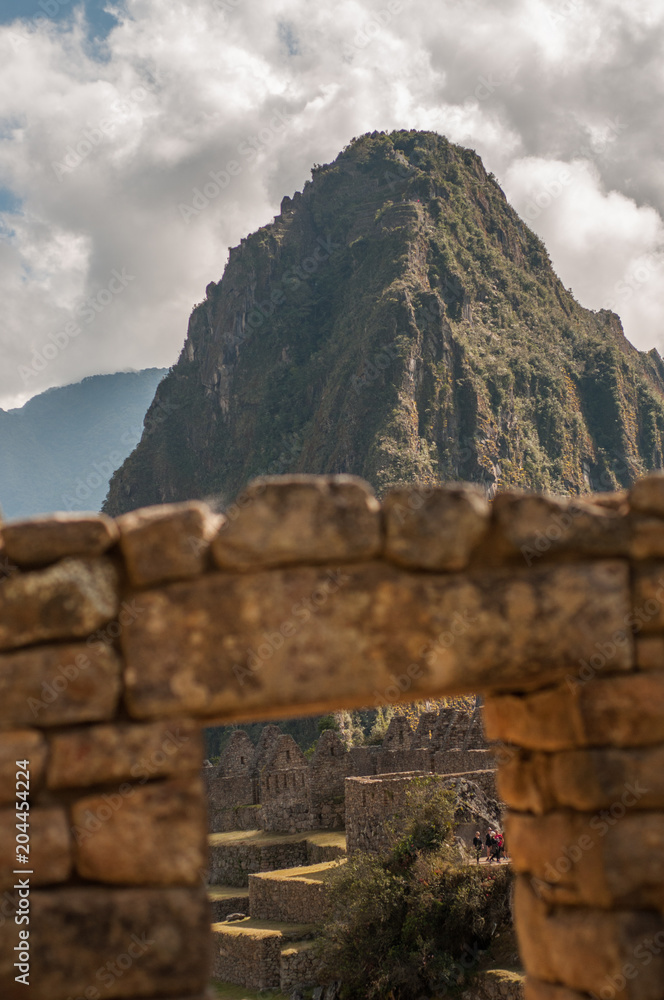door of Machu Pichu