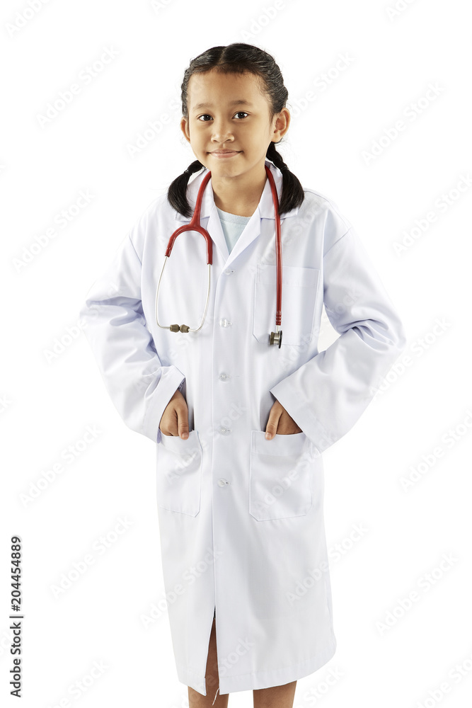 little girl dream in a medical suit little girl dream in a medical suit