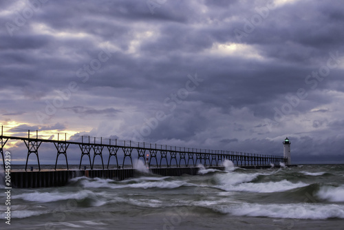 Manistee North Pier Light