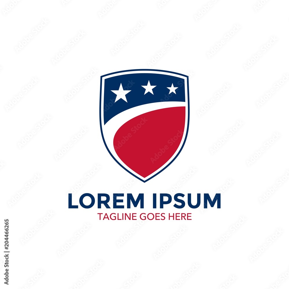 Obraz premium America theme logo. icon. vector illustration