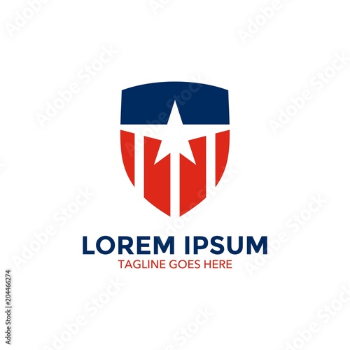 Free Download America theme logo. icon. vector illustration - GFXLoad