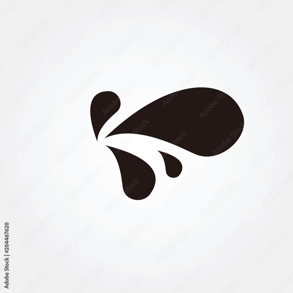 Water Vector Template Design Illustration Water Vector Template Design Illustration
