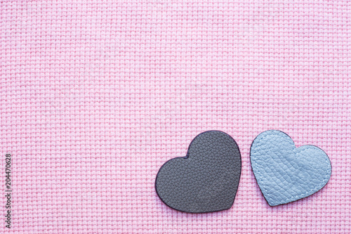 leather heart-shaped