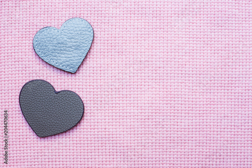 leather heart-shaped