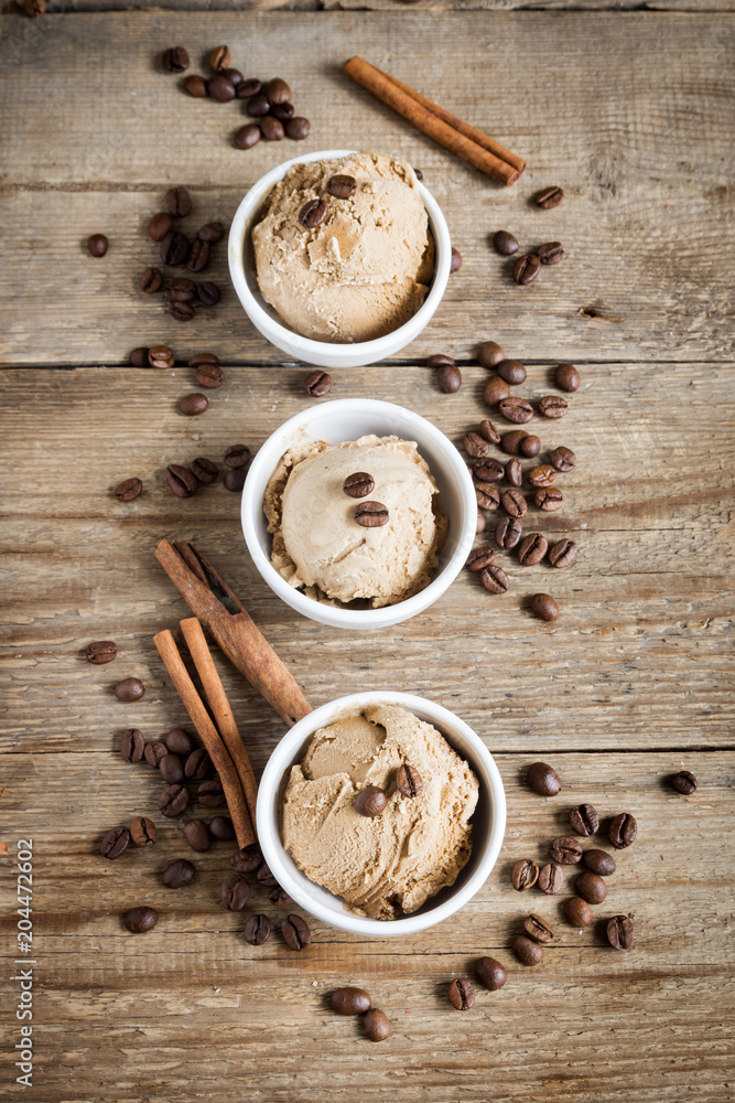 Coffee ice cream Coffee ice cream