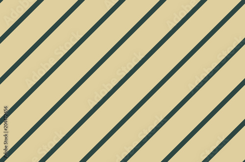 Seamless pattern. Dark green stripes on beige background. Striped diagonal pattern For printing on fabric, paper