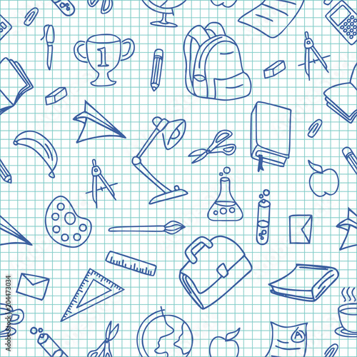 Doodle hand drawn line art ...