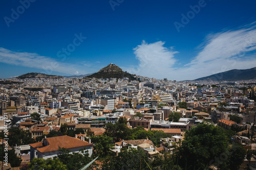 Athenes on a sunny day photo