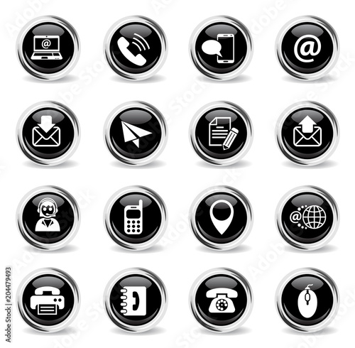 Free Download contact us icon set - GFXLoad