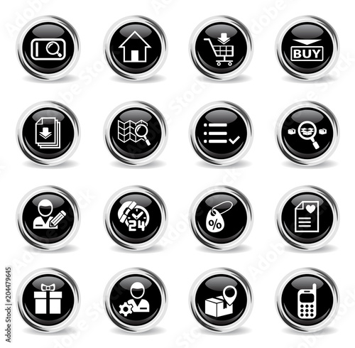 Free Download e-commerce interface icon set - GFXLoad
