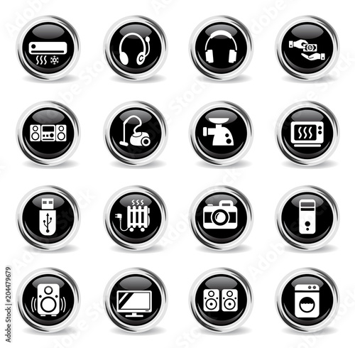 Free Download electronics supermarket icon set - GFXLoad