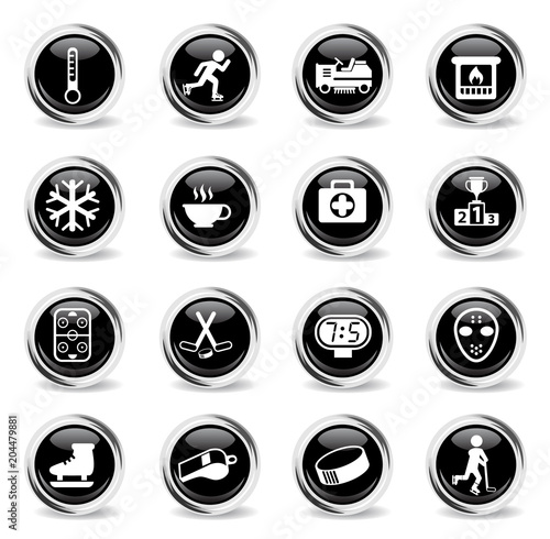 Free Download ice rink icon set - GFXLoad