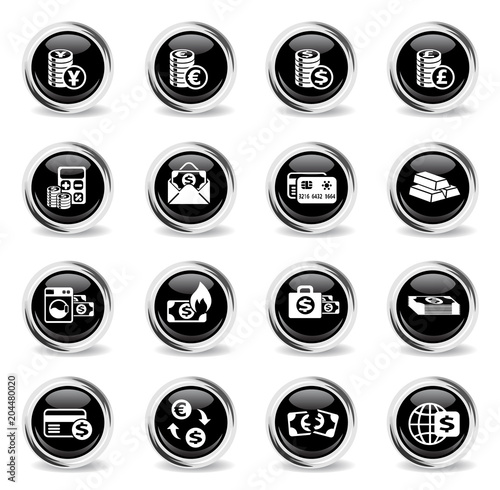 Free Download money symbols icon set - GFXLoad