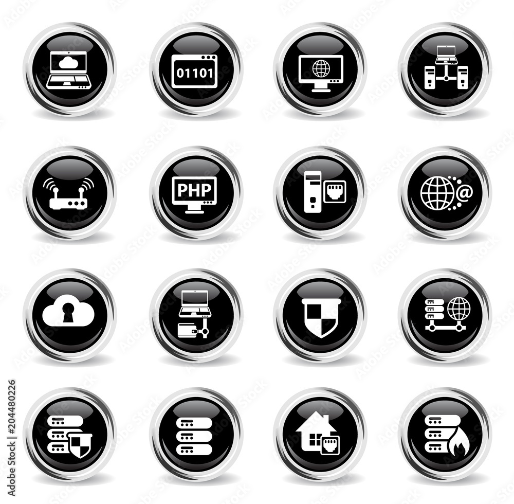server icon set server icon set