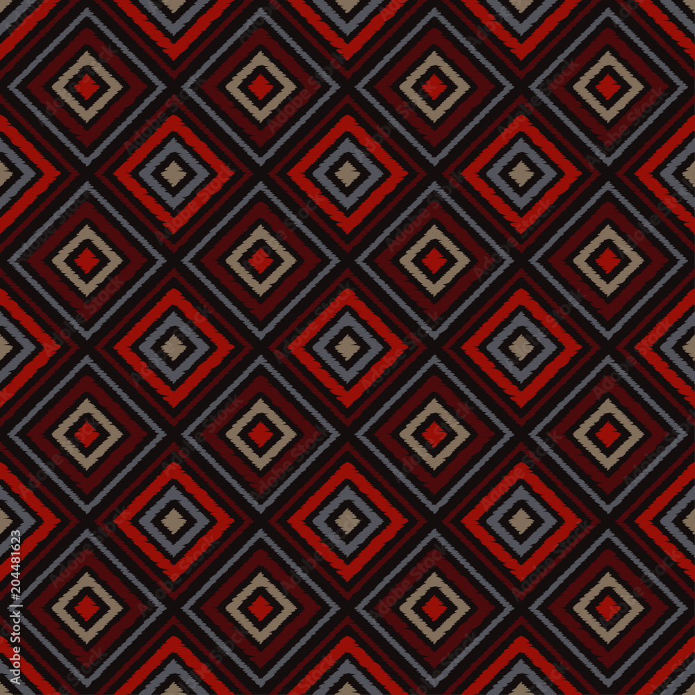 Ethnic boho seamless pattern. Traditional ornament. Geometric background. Folk motif. Textile rapport. Ethnic boho seamless pattern. Traditional ornament. Geometric background. Folk motif. Textile rapport.