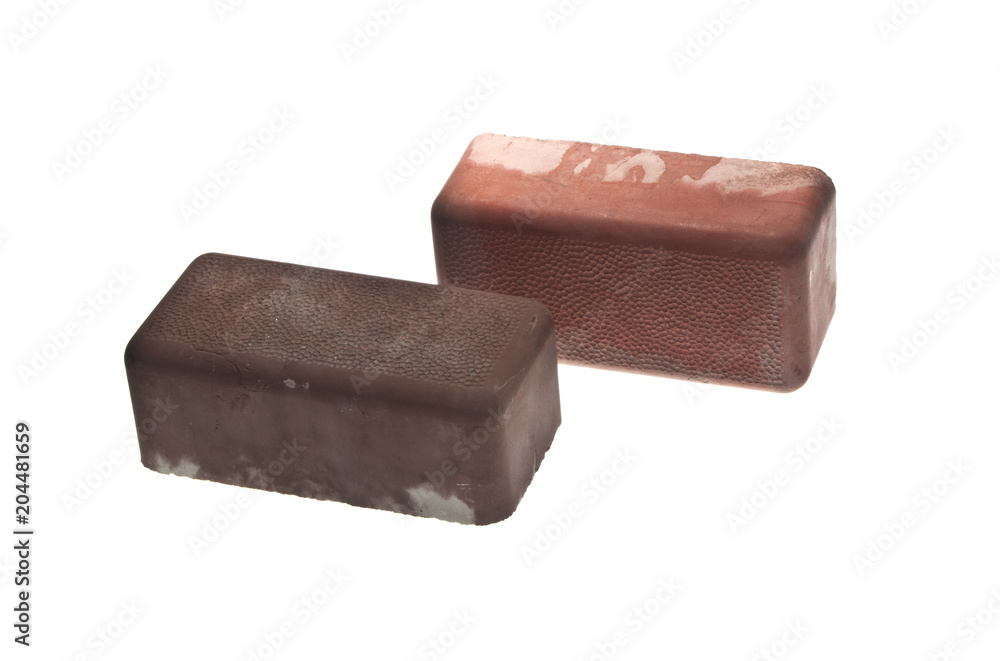 brick isolated on white background brick isolated on white background