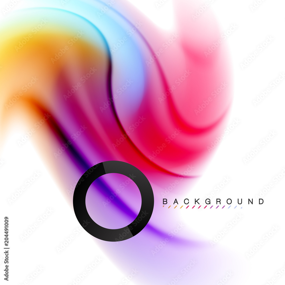 Swirl fluid flowing colors motion effect, holographic abstract background Swirl fluid flowing colors motion effect, holographic abstract background