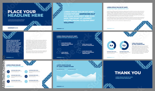 Presentation templates. Use in presentation, corporate report, advertising and annual report.
