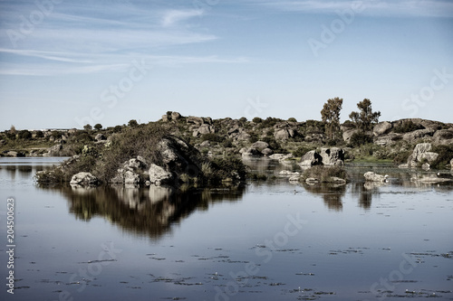 Landscape in Los Barruecos photo