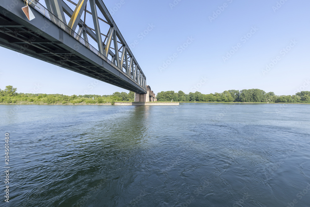 Rheinbrücke Wintersdorf / Pont de Beinheim frankreich