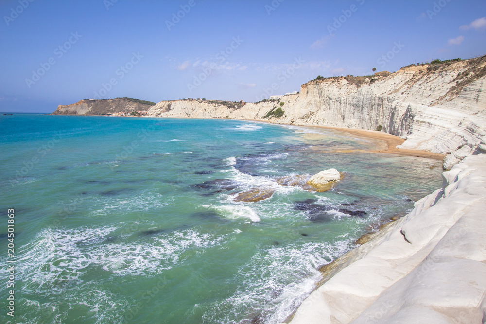 Fototapeta premium Stair of the Turks, Sicily, Italy