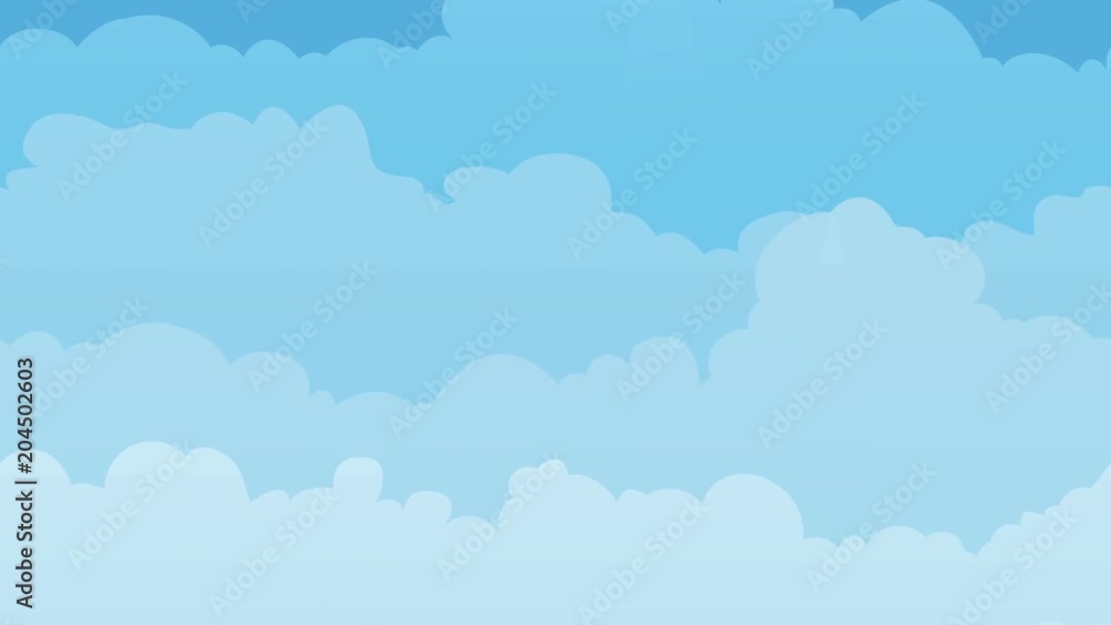Sky Background With Clouds Seamless Looping/
Animation of a cartoon spring or summer blue sky backdrop with clouds layers moving to the left Sky Background With Clouds Seamless Looping/
Animation of a cartoon spring or summer blue sky backdrop with clouds layers moving to the left