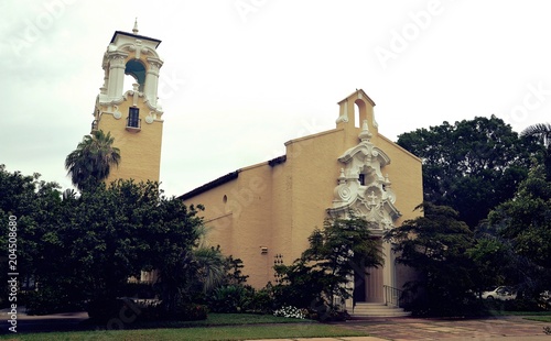 Принти на полотні Coral Gables Congregational United Church of Christ, Coral Gables, Miami, Florid