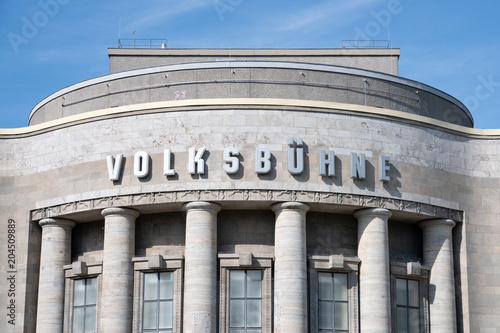 Photography Volksbühne Berlin am Rosa-Luxemburg-Platz, Berlin Mitte, Deutschland