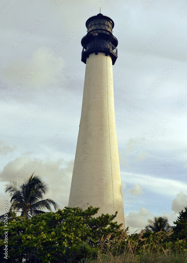 Fotografie Cape Florida Lighthouse, Miami, Florida, USA