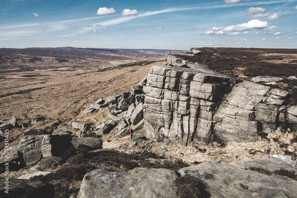 The old style rocks, Peak District