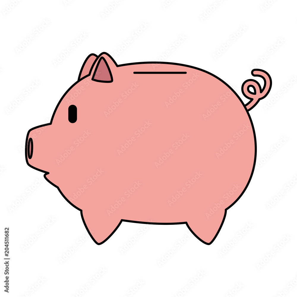 piggy savings economy icon vector illustration design piggy savings economy icon vector illustration design